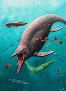 Khám phá hóa thạch ngư long 250 triệu tuổi tại Bắc Cực