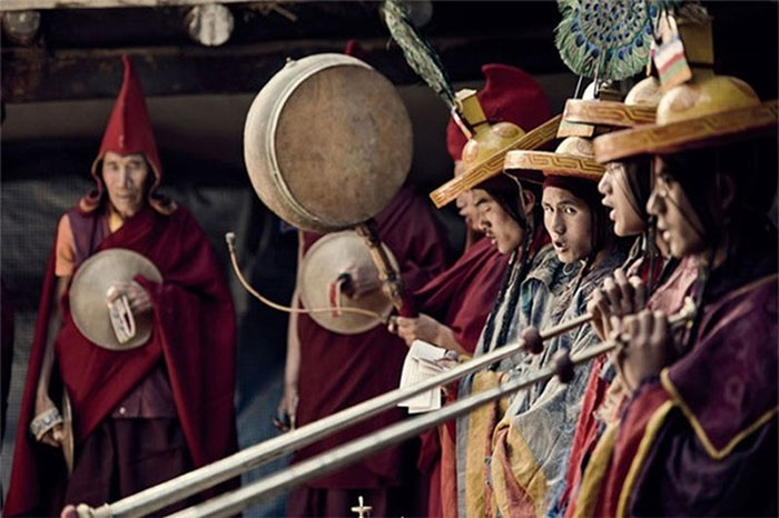 Phong tục lấy chung vợ của bộ tộc Mustang ở Tây Tạng