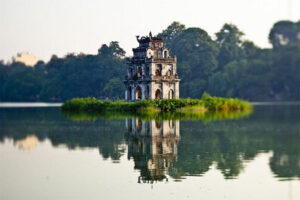 Khám phá lịch sử huyền thoại của Tháp Rùa tại Hồ Gươm