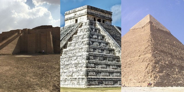 Sự phổ biến kỳ lạ của kim tự tháp trên toàn thế giới